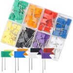 �pingles � drapeaux multicolores, punaises de cartographie et d'affichage, marqueurs de cartes pour cartes ...