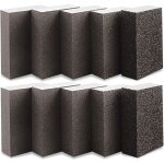 Eponge abrasive et cale � poncer �ponge de pon�age 10 pi�ces grain 600 - 800 blocs de pon�age 70 x 100 ...