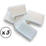 Ponge magique en m�lamine lot de 15 �ponges gomme magique pour �liminer taches et salet�s tenaces sans ...