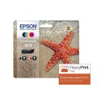 Epson multipack 603 - etoile de mer - noir, cyan, magenta, jaune (c13t03u64010)