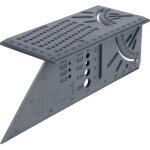 �querre 3d d'onglet - tra�age angle de 45� � 90� - 150 x 275 x 66 mm - �querre � onglet 3d anthracite ...