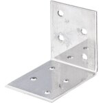 Équerre d'assemblage ? acier inoxydable ? 50 x 50 x 40 mm ? kit de 50 pièces ? marque alberts Équerre d'assemblage ? acier inoxydable ? 50 x 50 x 40 mm ? kit de 50 pièces ? marque alberts