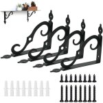 Equerre etagere murale 4 pi�ces 19cm 14cm equerre charge lourde equerre metal etagere equerre fixation ...