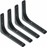 Equerre etagere murale, 4pcs equerre metal 200mm x 150mm equerre charge lourde support etagere murale ... Equerre etagere murale, 4pcs equerre metal 200mm x 150mm equerre charge lourde support etagere murale ...