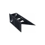 Equerre de menuisier, querre charpentier multifonction 180 mm, aluminium regle, trusquin rapporteur ...