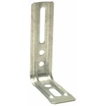 Equerre nervur�e droite end 130x 71. 5mm - ep 1. 5mm