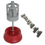 Equipement express sicoba - equilibreuse de roue manuelle portable + 150 plombs masses  frapper alu ...