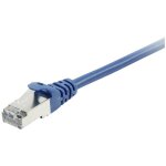 Equip - 605630 rj45 c�ble r�seau, c�ble patch cat 6 s / ftp 1. 00 m bleu contacts dor�s 1 pc(s) x916132 ...