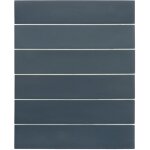 Carrelage gr�s c�rame feng 30x6cm 30x6 cm indaco - - bo�te de 0. 50 m2