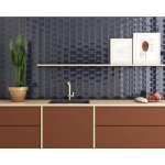 Equipe - fa�ence - wave - wave blue reef - 12x12wa