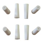 Equipement express sicoba - 2 jeux de 4 buses cramique blanches pour porte buse sableuse  jet libre ...