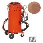Equipement express sicoba - combin� sableuse a�rogommeuse aspirateur mobile 106l + 4 buses 7mm + sac ...
