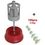 Equipement express sicoba - equilibreuse de roue manuelle portable + 150 plombs masses  frapper 5 - ...