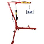 Equipement express sicoba - grue hydraulique de levage pick up 0, 5t avec fixation attelage