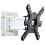 Erard 043420 support mural inclinable noir et blanc