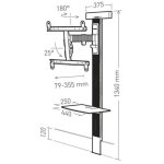 Erard - support mural 048440 - noir