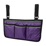 Sacs latraux pour fauteuil roulant avec bandes rflchissantes, sac de rangement suspendu, pochette ...