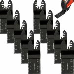 Ersandy - 10 pcs multifonction saw blades accessoires, 34mm outil multifonction lames, outils oscillants ... Ersandy - 10 pcs multifonction saw blades accessoires, 34mm outil multifonction lames, outils oscillants ...