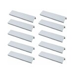 Lot de 10 poigne profil poigne de meuble cuisine - poigne invisible poignee de meuble bross poigne ...