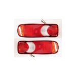2 feux arrires lampe pour camion, benne basculante, tracteur, remorque, chssis - ampoules universelles ...