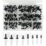 Ersandy - 200 pices rivets aveugles pop en aluminium, 3. 2 x 8mm, 3. 2 x 10mm, 4 x 10mm, 4 x 14mm, 4. ...