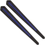 2pcs bandes de protection de pare - chocs de voiture, autocollant de voiture universel protection de ...