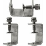 3 pices 65mm serre - joints en c robustes en acier inoxydable 304, pour serre - joints, pinces et tendeurs, ...