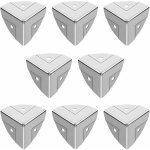 Ersandy - lot de 8 protections d'angle galvanisées à trois côtés pour appareil photo Ersandy - lot de 8 protections d'angle galvanisées à trois côtés pour appareil photo