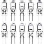 Ersandy - ampoule halogene g4, ampoule g4 12v 10w, blanc chaud 3000k, 150lm, intensit� variable, lampehalogene ...