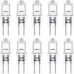 Ersandy - ampoules halognes g4, lampe de base  broche halogne 12v 20w, blanc chaud 3000k, 350lm, gradable, ...
