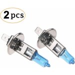 Ersandy - ampoule halogne pour phares avant super blanc 5 000 k 12 v 100 w h1