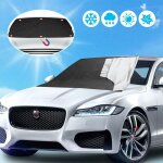 Couverture pare - brise voiture, bche pare brise protection magntique couverture repliable, universelle ...
