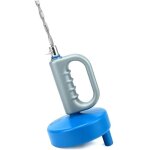 Ersandy - deboucheur canalisation - 10m - furet plomberie spirale pour bonde de baignoire, �vier de cuisine ...