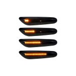 Ersandy - feux de jour clignotant latral led dynamique 2clignotants led orange 16 led 2835smd fume ...