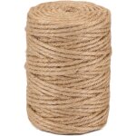 Ersandy - ficelle jute naturelle Ø5mm ±100 m la cordeline cjn33, naturel Ersandy - ficelle jute naturelle Ø5mm ±100 m la cordeline cjn33, naturel
