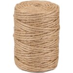 Ersandy - ficelle jute naturelle �5mm �100 m la cordeline cjn33, naturel