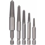 Ersandy - forets  vis, outil de retrait de goujons, 5 pices extracteur de vis cass tige hexagonale ...
