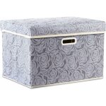 Grandes botes de rangement pliables avec couvercles [1 paquet] organisateur de cube de bac de rangement ...
