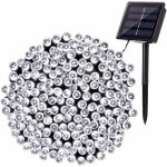 Guirlande solaire extrieure, 22m 200 led guirlande lumineuse nol solaire tanche 8 modes dcoratives ...