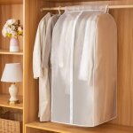 Ersandy - housse vetements � suspendre, 60x50x120cm peva �tanche � la poussi�re et � leau housse vetement, ...