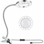 Lampe loupe à led avec pince, 8x lampe loupe eclairante 360 ° avec pince en métal alimentée par usb for ... Lampe loupe à led avec pince, 8x lampe loupe eclairante 360 ° avec pince en métal alimentée par usb for ...