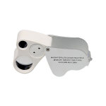 Ersandy - loupe de joaillier illuminée led loupe à double focale, 60x, 12mm et 30x Ersandy - loupe de joaillier illuminée led loupe à double focale, 60x, 12mm et 30x