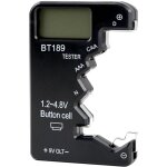 Ersandy - mini testeur de piles num�rique universel en abs avec �cran lcd haute d�finition compatible ...