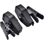 Ersandy - paire de lampe de lecture de lunettes, pince de lampe de poche pour lunettes clip de lumi�re ...