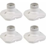 Ersandy - pcs douille pour ampoule e27 led porte - lampe e27 support douille e27 murale e27 base avec ...