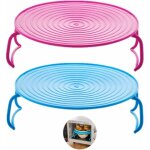 Plateau rond cuiseur vapeur rack double couche vapeur rack support de plateau de cuisson en plastique ... Plateau rond cuiseur vapeur rack double couche vapeur rack support de plateau de cuisson en plastique ...