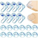 Ersandy - protection coin de table, 20pcs protecteurs de coin transparent, protections d'angles, anti ...