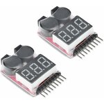 Ersandy - rc 1 - 8s lipo testeur de batterie moniteur sonnerie basse tension alarme vérificateur de tension ... Ersandy - rc 1 - 8s lipo testeur de batterie moniteur sonnerie basse tension alarme vérificateur de tension ...