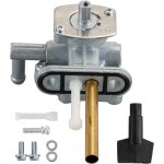 Ersandy - robinet d'essence petcock en aluminium robinet de carburant remplacement direct de pice de ...