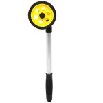 Ersandy - roue de mesure de distance 9999, 9 m, roues de mesure industrielles rglables avec tige tlescopique ...